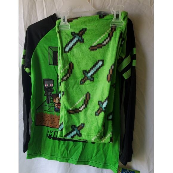NEW - Minecraft PJ set, 2 pc, size 8 - new with tags - Picture 3 of 7